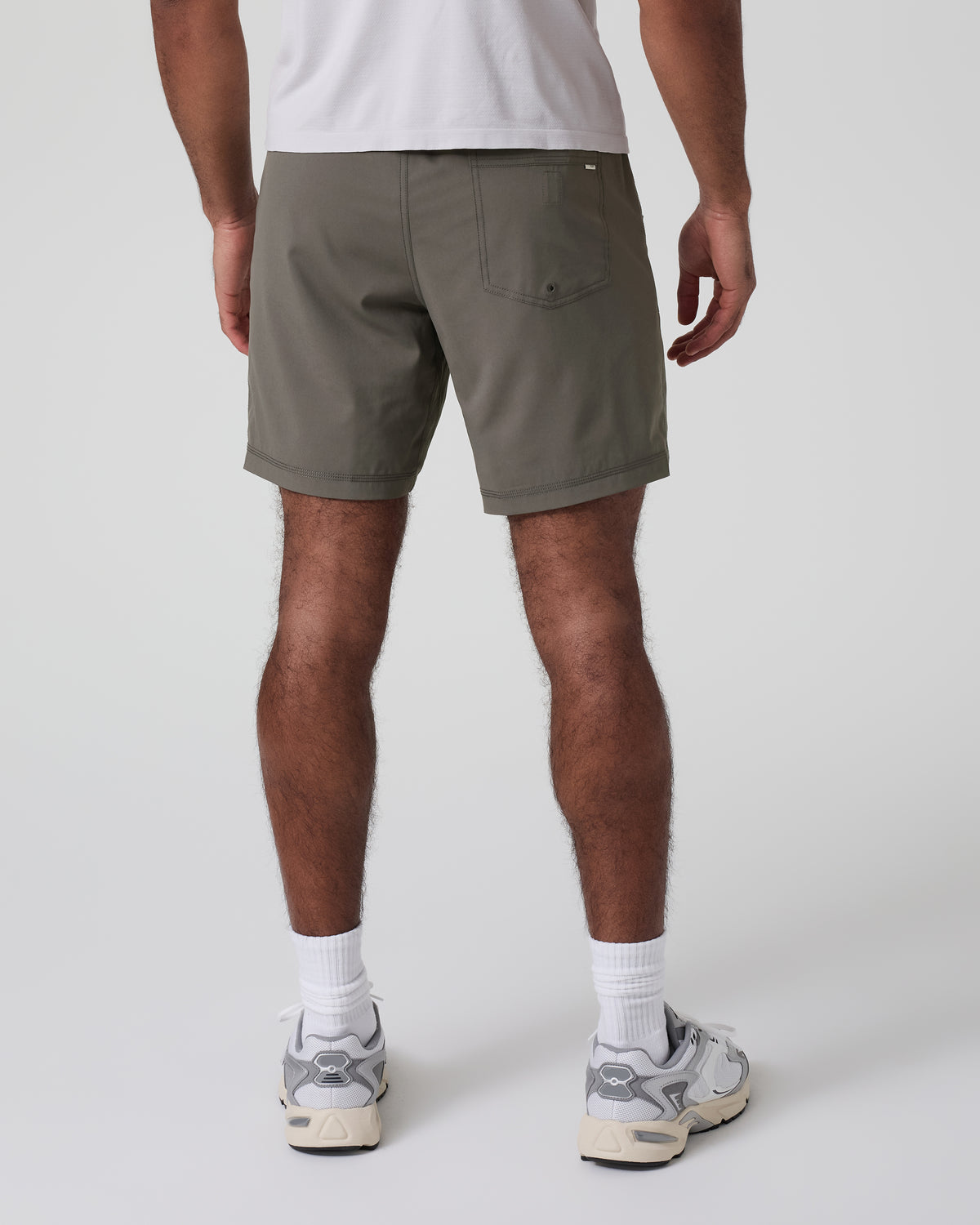 Kore Short Lined 7" Men's Warm Grey Athletic Shorts - Image 4