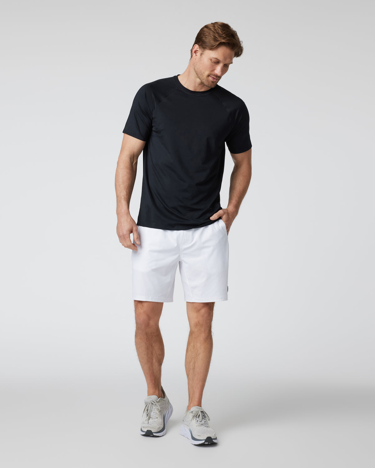 Kore Short Lined 7" Men's White Athletic Shorts - Image 4