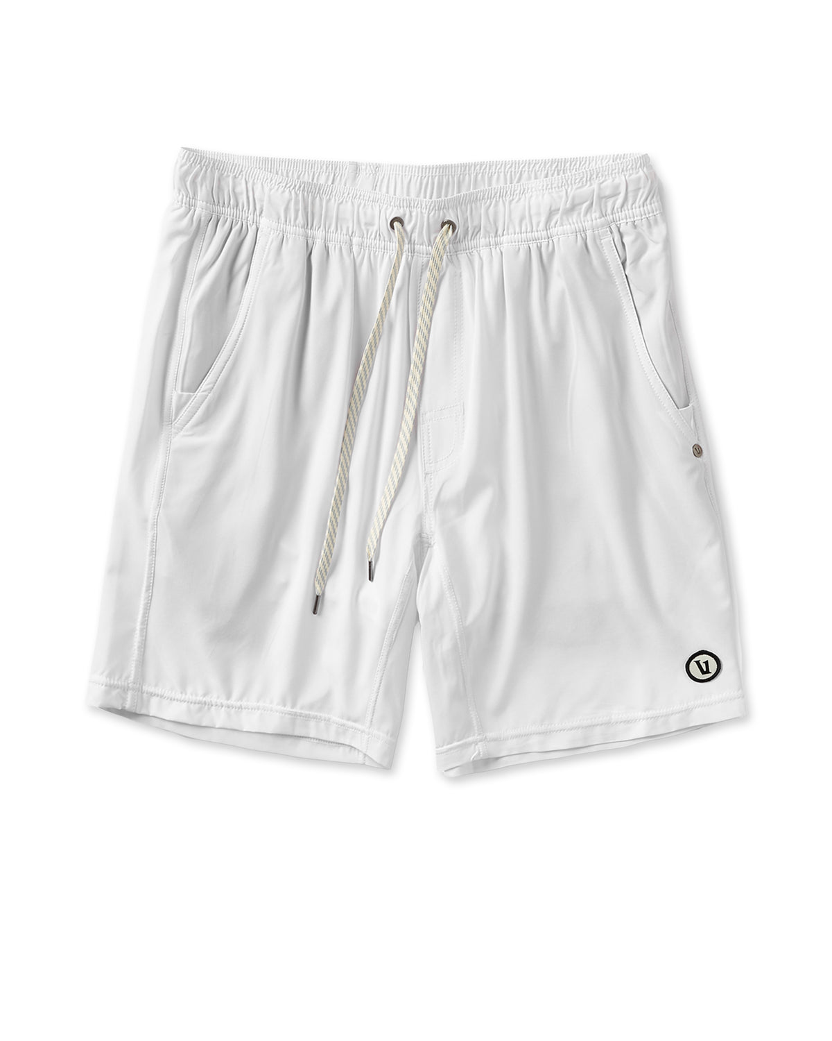 Kore Short Lined 7" Men's White Athletic Shorts - Image 5