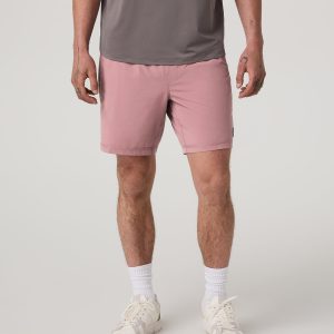 Kore Short Lined 7" Men's Summer Red Athletic Shorts