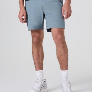 Meta Short Classic Fit 6" Dusty Blue Chino Shorts