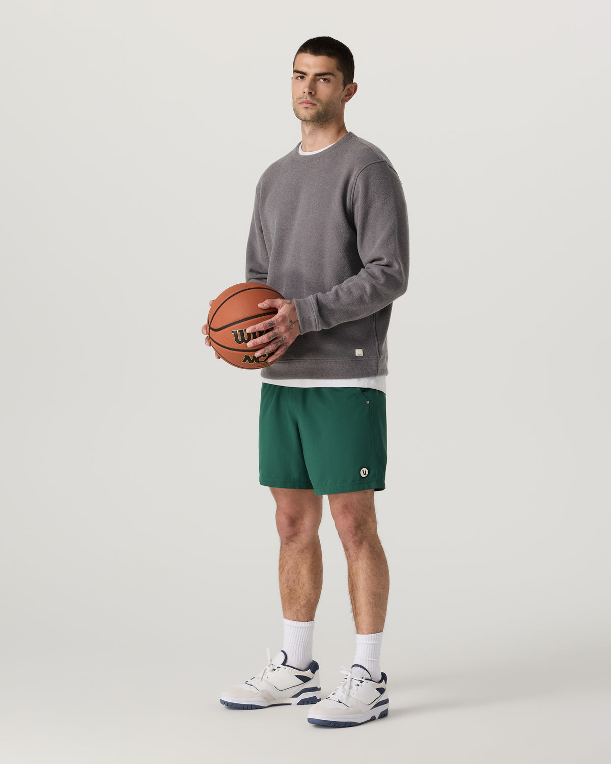Kore Short Lined 7" Men's Viridian Athletic Fit Shorts - Image 5