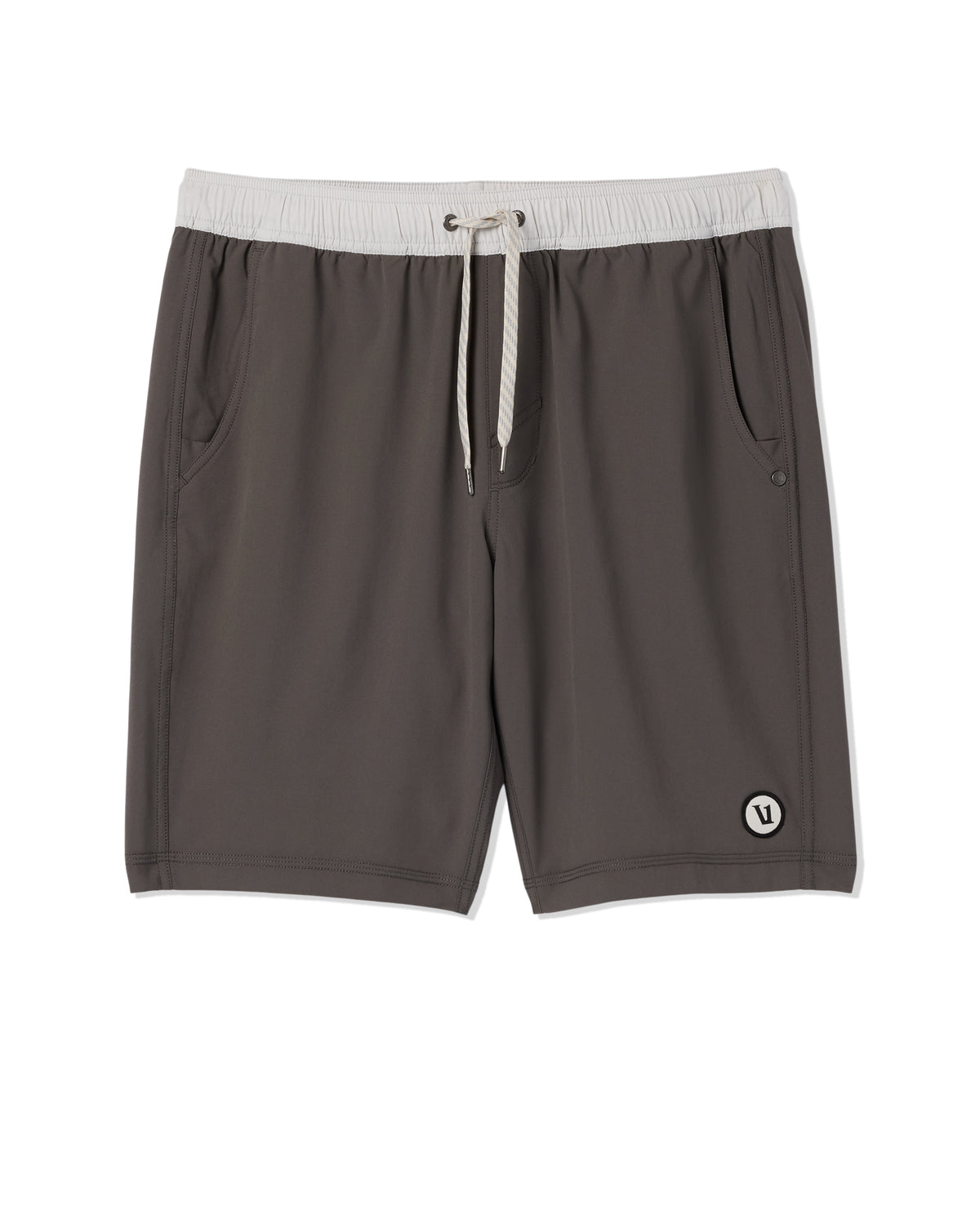 Kore Short Lined 9" Warm Grey Athletic Shorts - Image 6