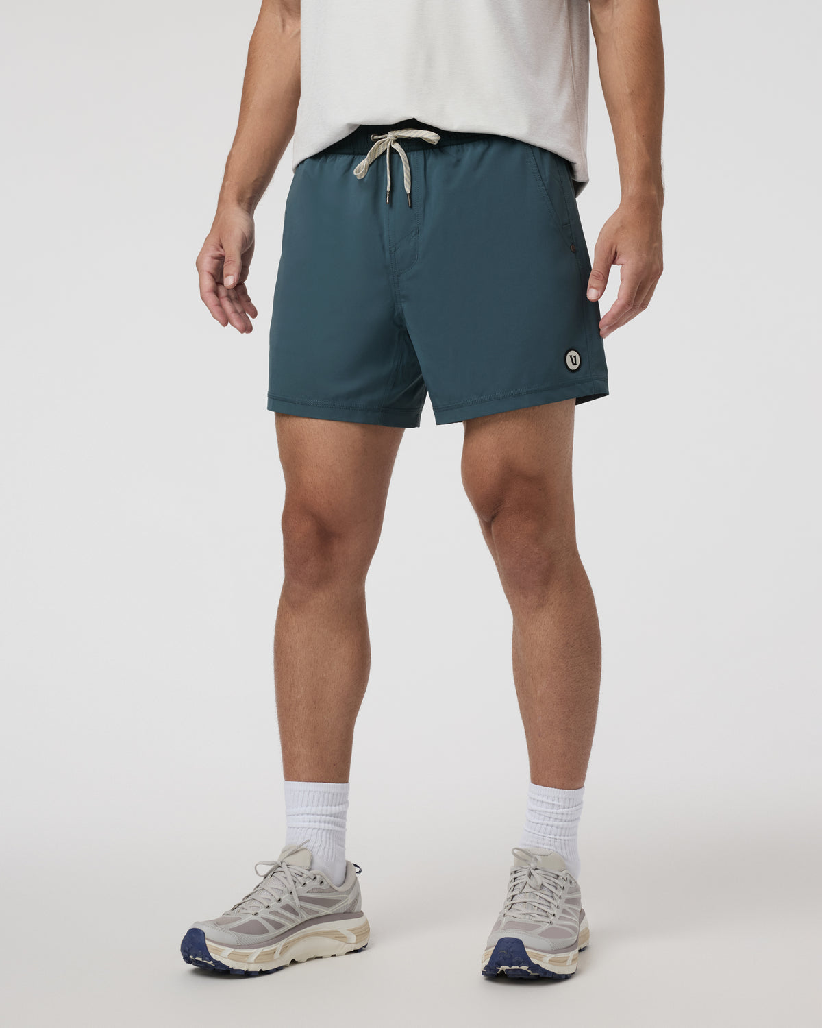 Kore Short Lined 5" Light Deep Sea Athletic Shorts
