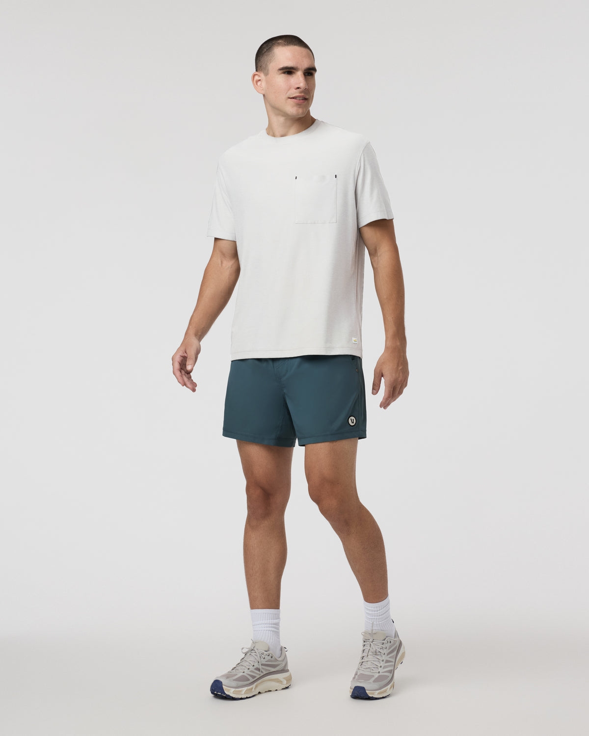 Kore Short Lined 5" Light Deep Sea Athletic Shorts - Image 5
