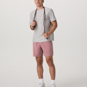 Kore Short Unlined 7" Men's Summer Red Athletic Fit Shorts