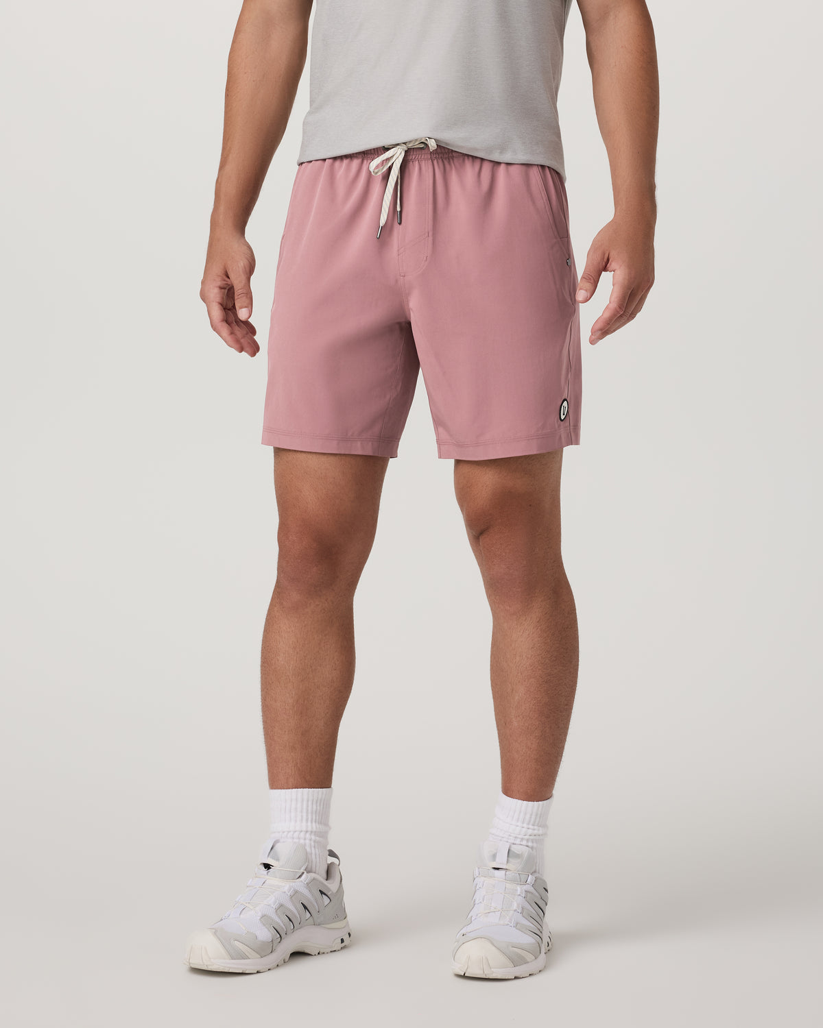 Kore Short Unlined 7" Men's Summer Red Athletic Fit Shorts - Image 2