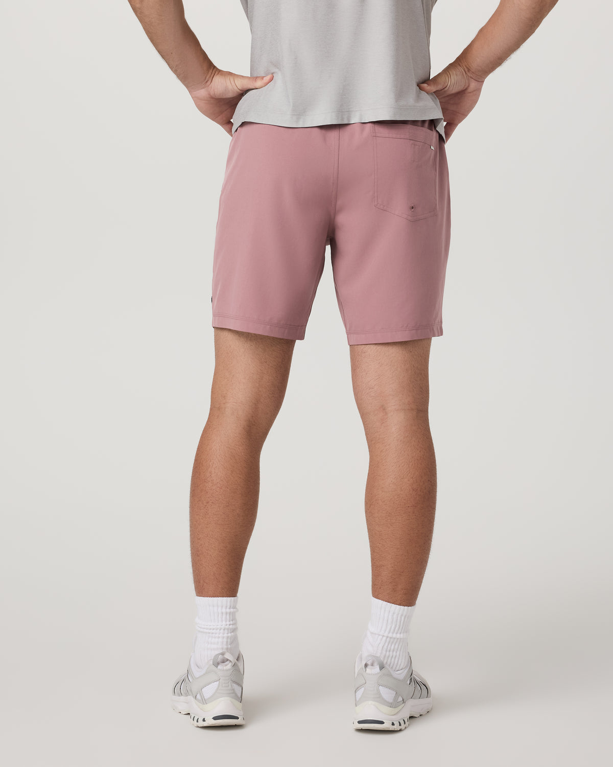 Kore Short Unlined 7" Men's Summer Red Athletic Fit Shorts - Image 4