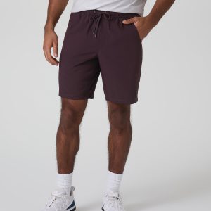 Kore Short Lined 9" Raisin Tonal Athletic Shorts