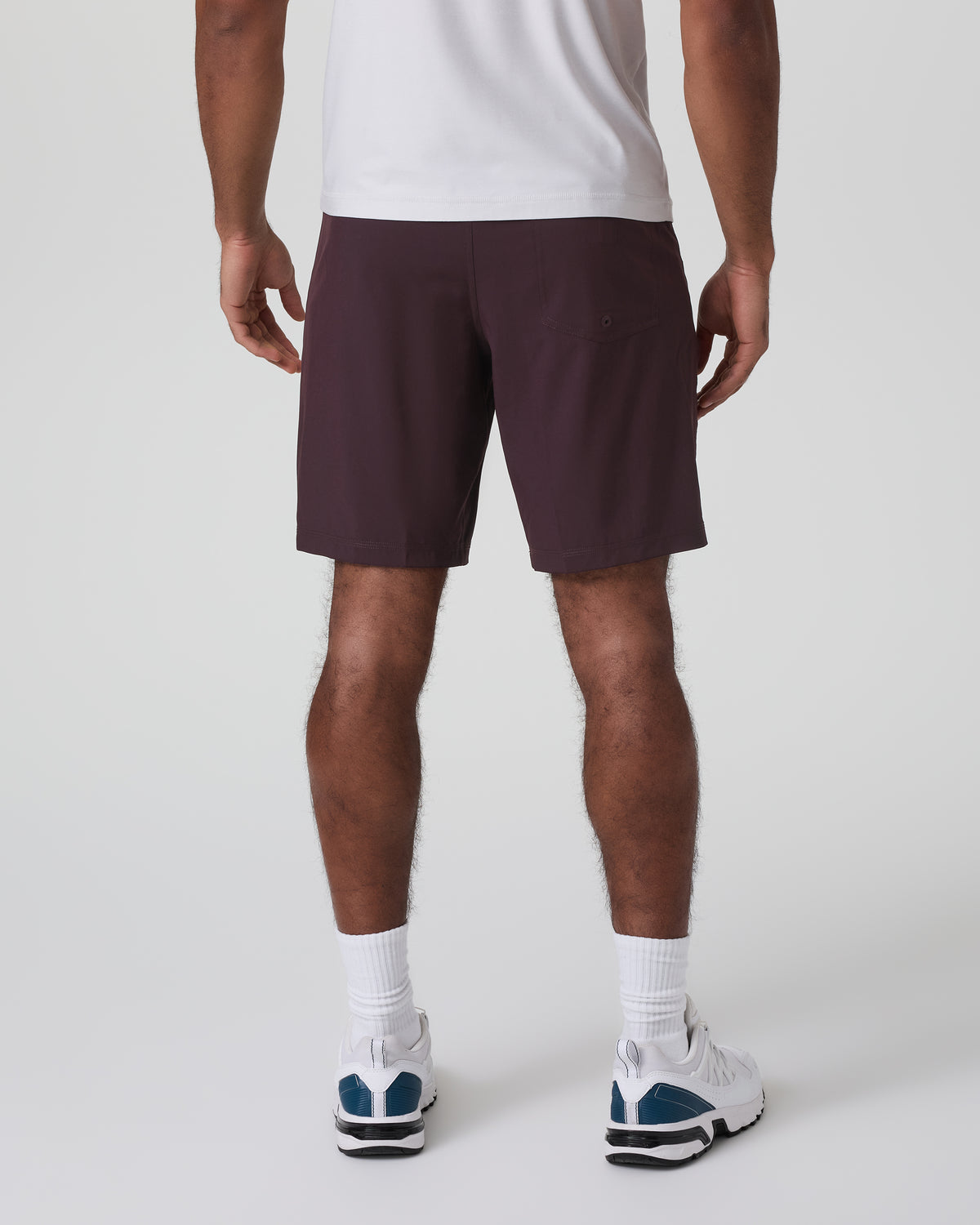 Kore Short Lined 9" Raisin Tonal Athletic Shorts - Image 3