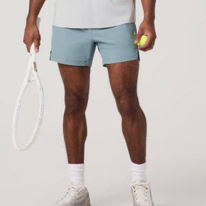 Crosscourt Short Unlined 5" Men's Mist Tennis Shorts