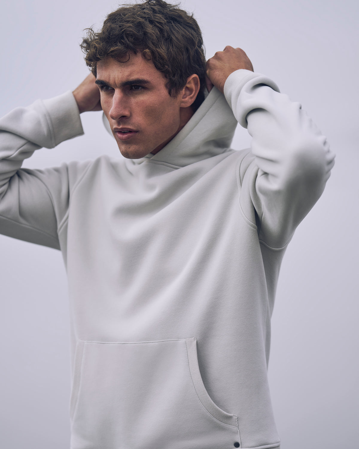 Seaside Pullover Hoodie Men's Salt Fleece Hoodie