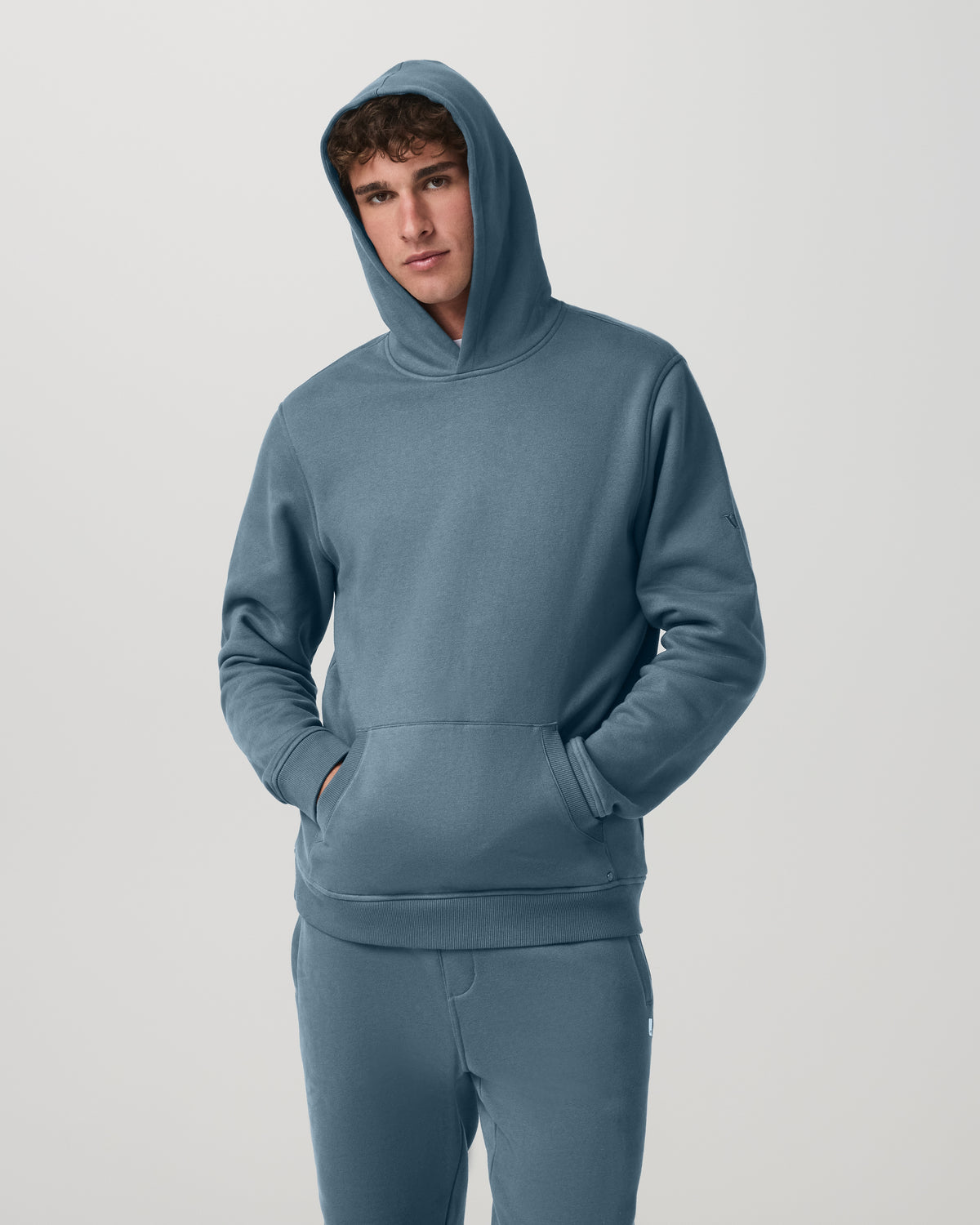 Seaside Pullover Hoodie Blue Sea Heavyweight Hoodie