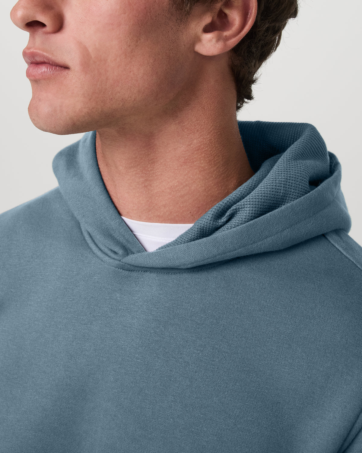 Seaside Pullover Hoodie Blue Sea Heavyweight Hoodie - Image 2