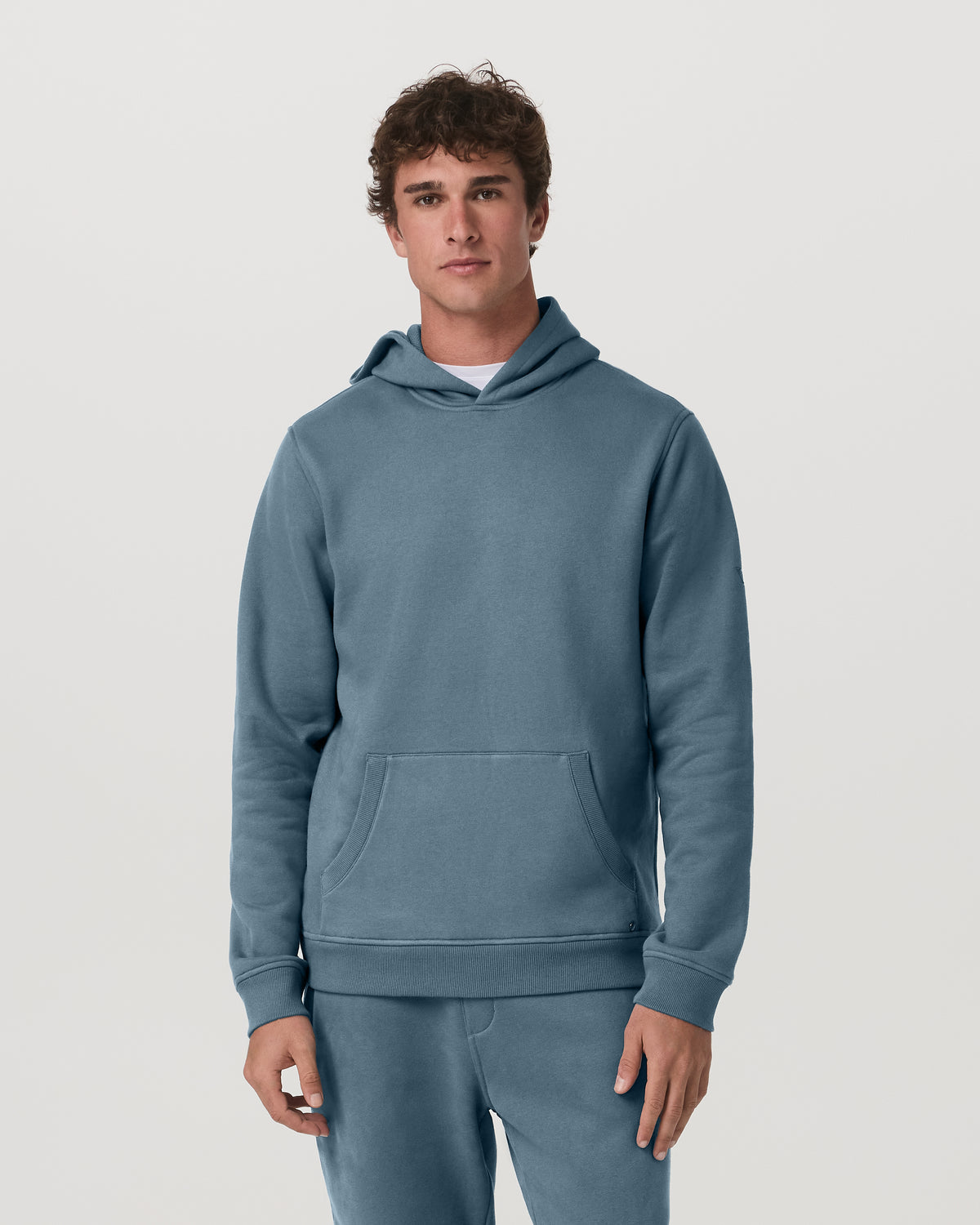 Seaside Pullover Hoodie Blue Sea Heavyweight Hoodie - Image 5