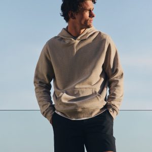 Seaside Pullover Hoodie Men's Acorn Heather Hoodie