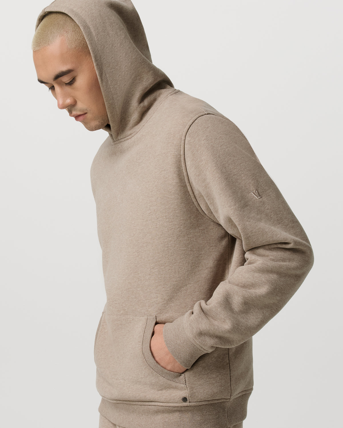 Seaside Pullover Hoodie Men's Acorn Heather Hoodie - Image 2