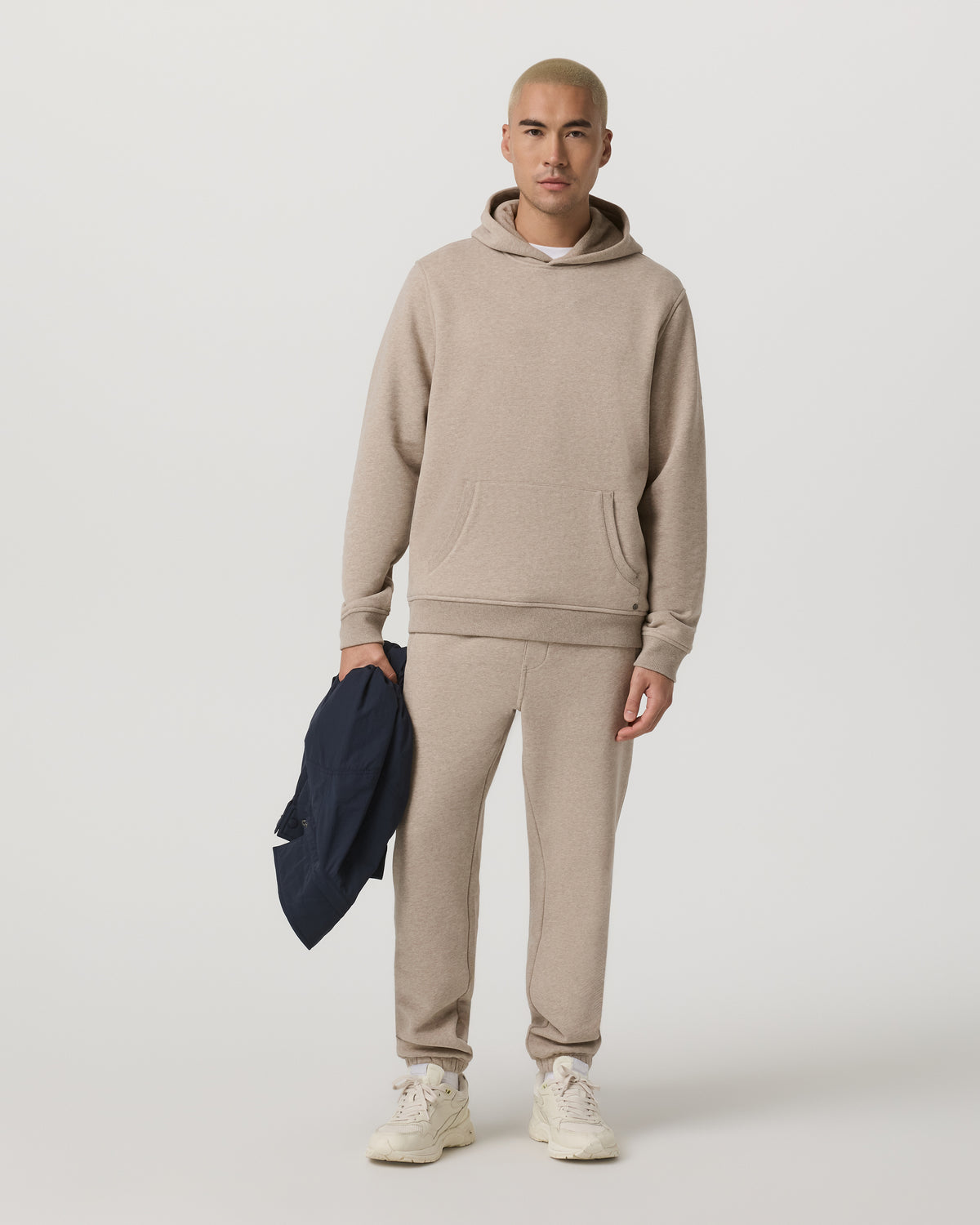 Seaside Pullover Hoodie Men's Acorn Heather Hoodie - Image 3