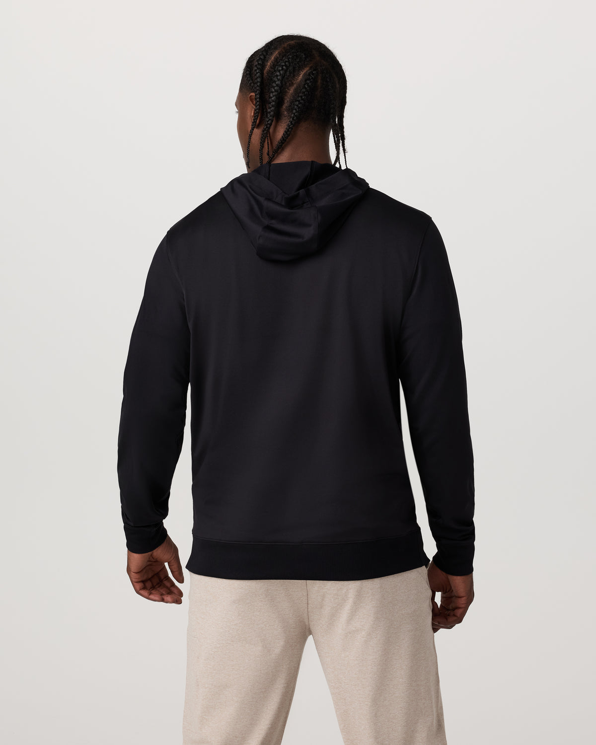 Sunday Hoodie 2.0 Men's Black Athletic Fit Hoodie - Image 4