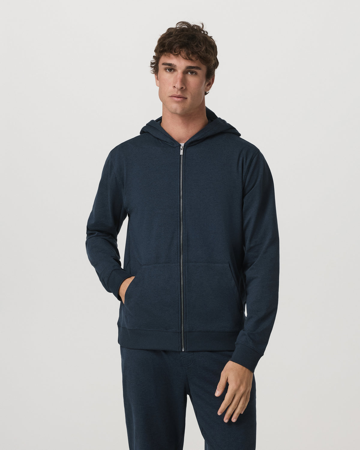 Coronado Full Zip Hoodie 2.0 Men's Midnight Heather Jacket - Image 2