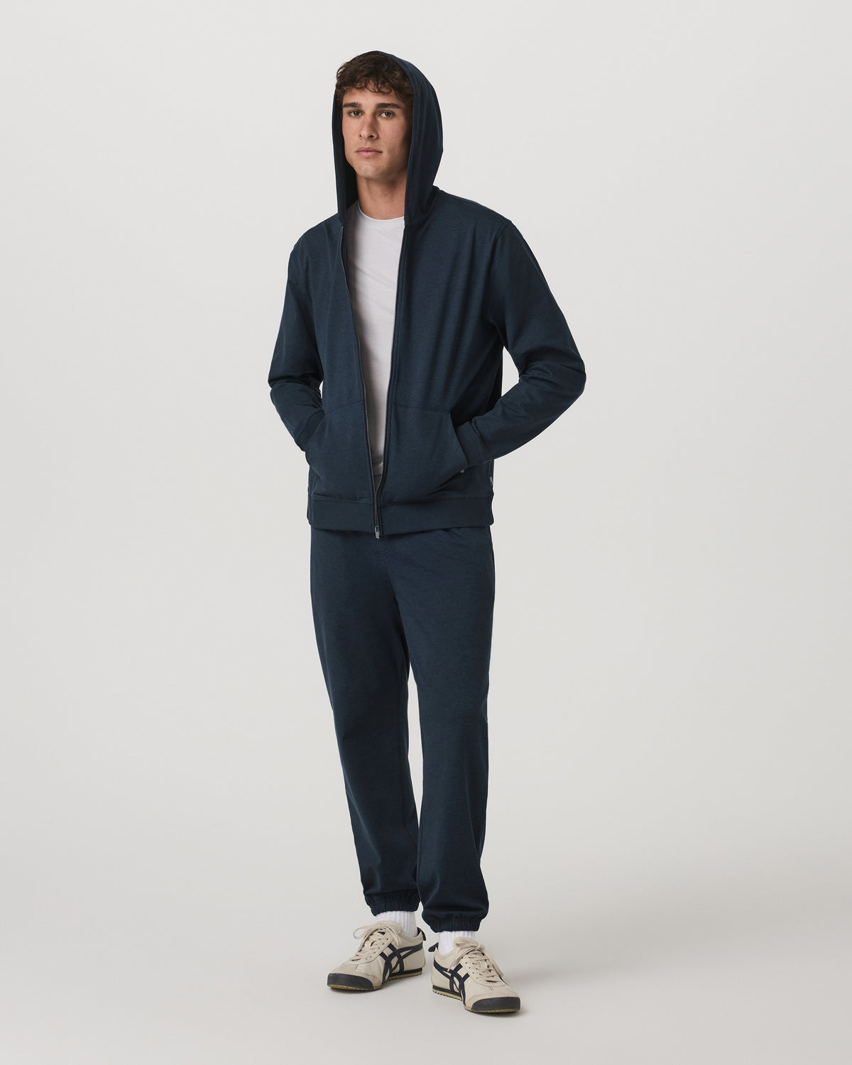Coronado Full Zip Hoodie 2.0 Men's Midnight Heather Jacket - Image 4