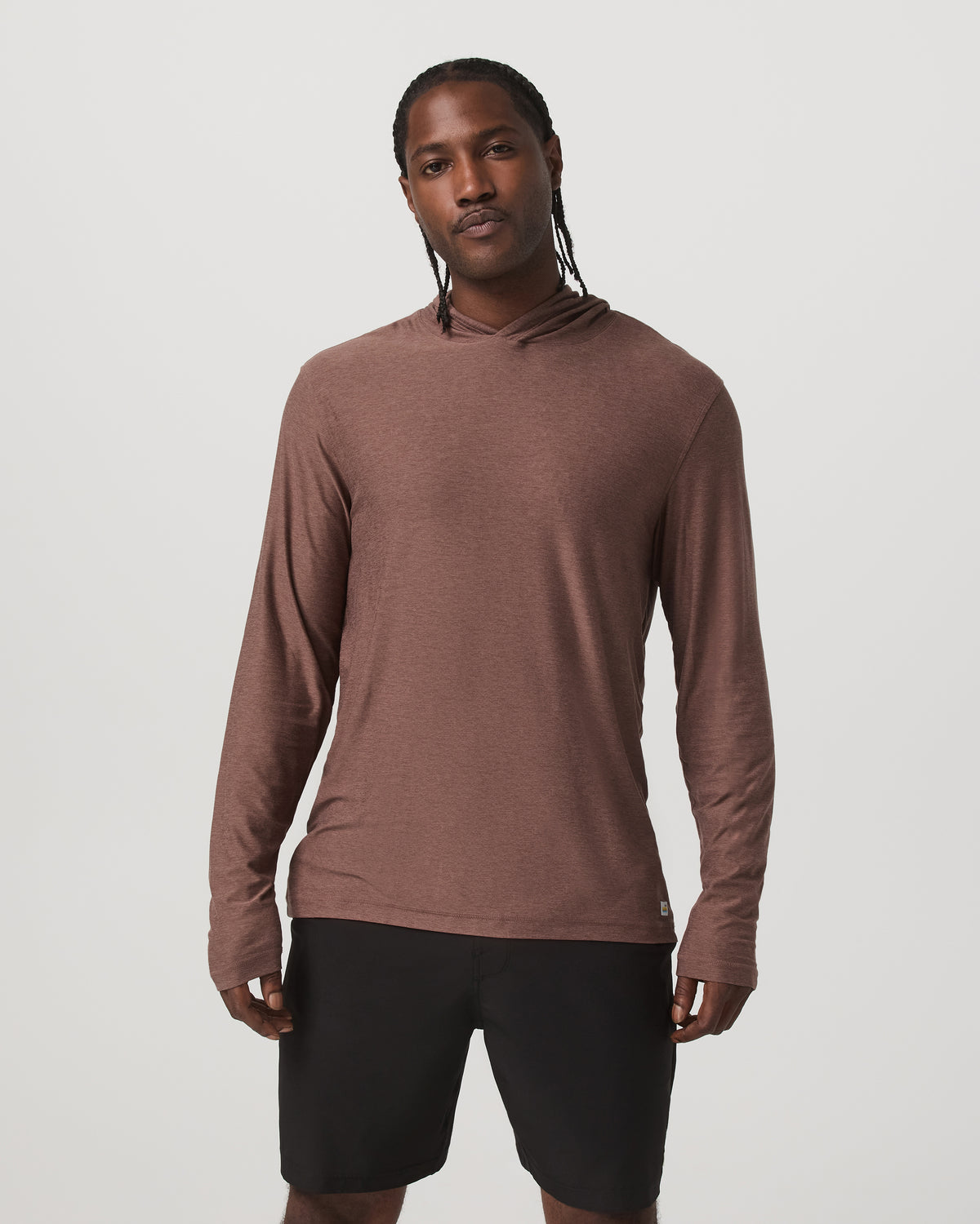 Strato Tech Hoodie Men's Sable Heather Hoodie