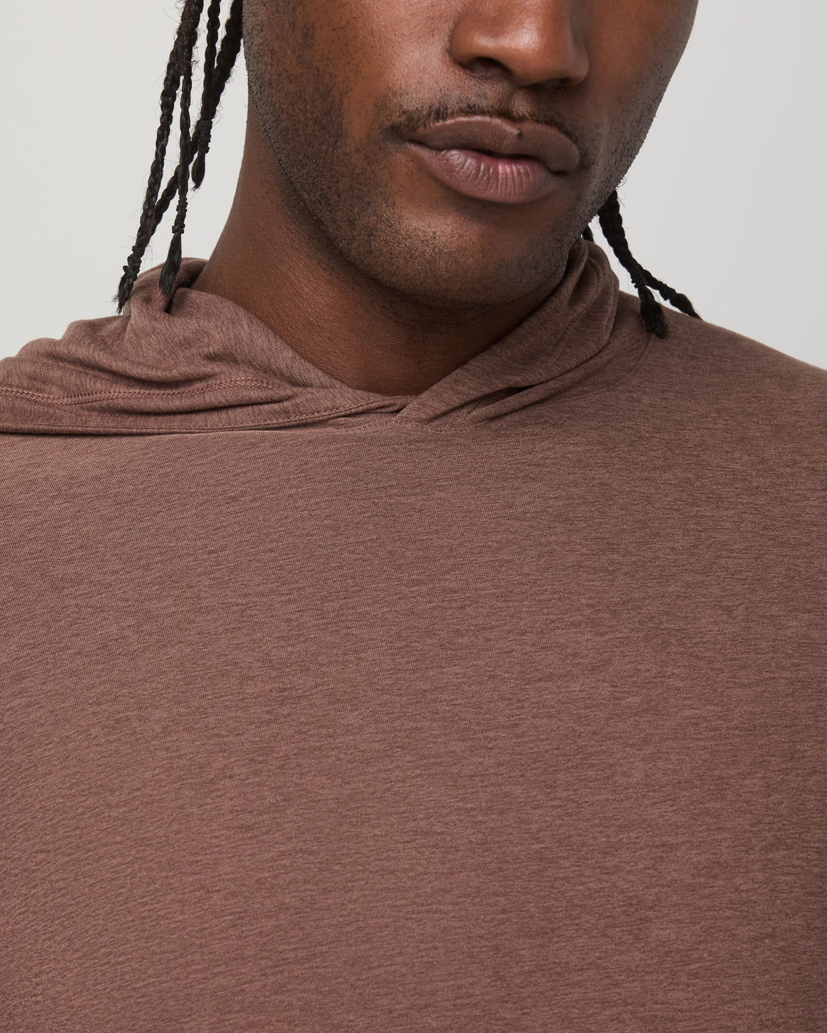 Strato Tech Hoodie Men's Sable Heather Hoodie - Image 4