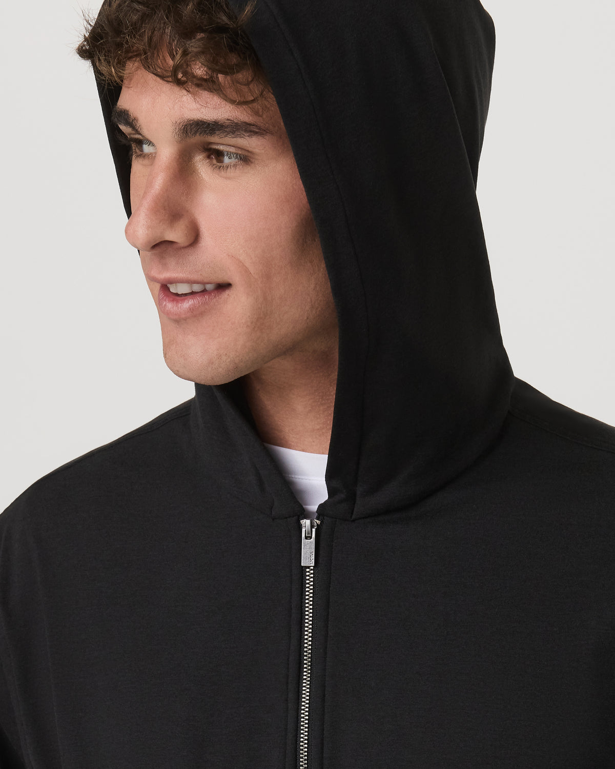 Coronado Full Zip Hoodie 2.0 Men's Black Heather Jacket - Image 2