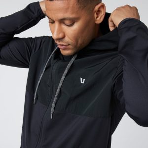 Sunday Element Jacket Men??s Black Running Jacket