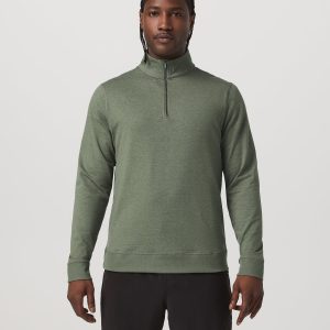 Coronado Half Zip Men's Light Oregano Heather Pullover