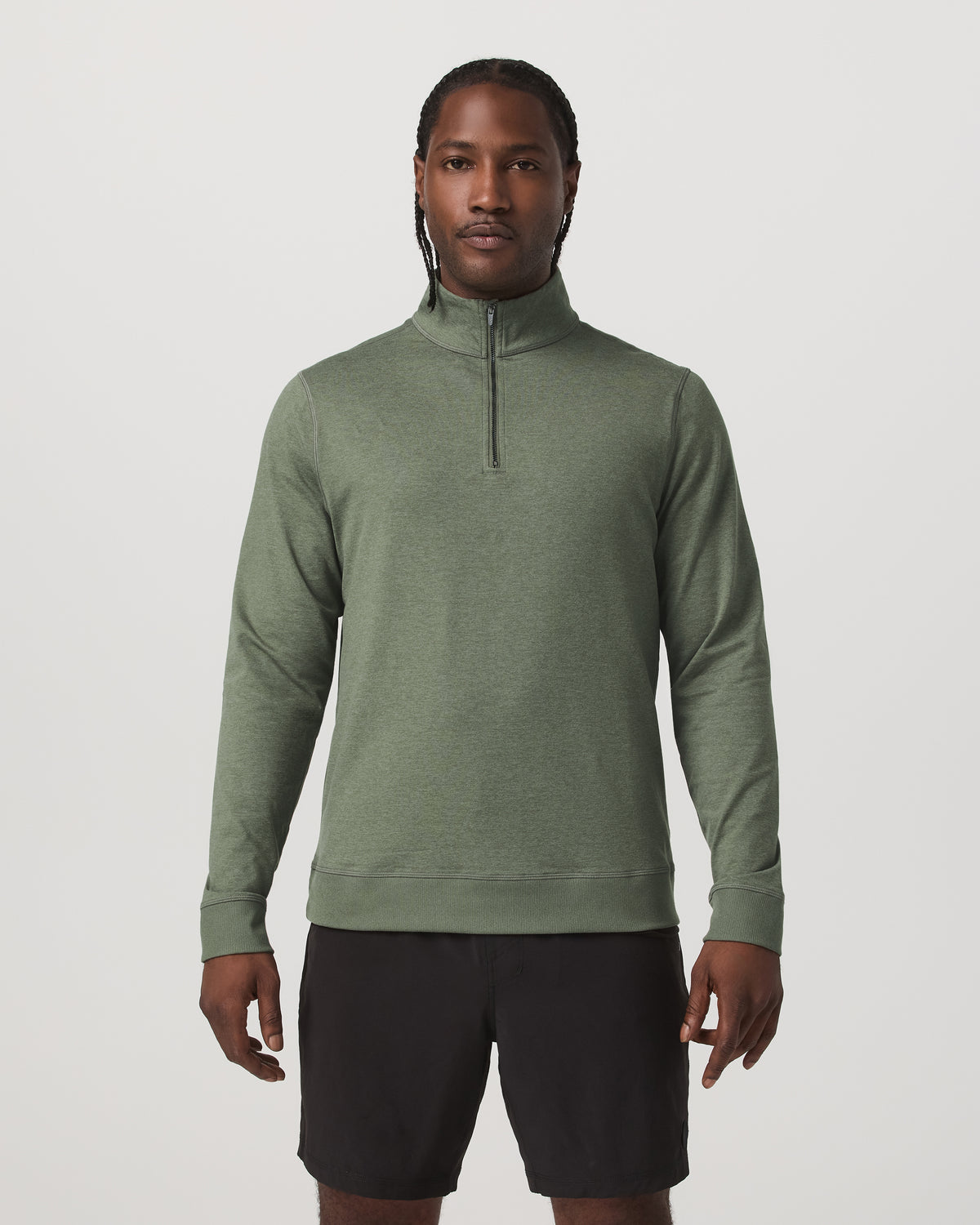 Coronado Half Zip Men's Light Oregano Heather Pullover