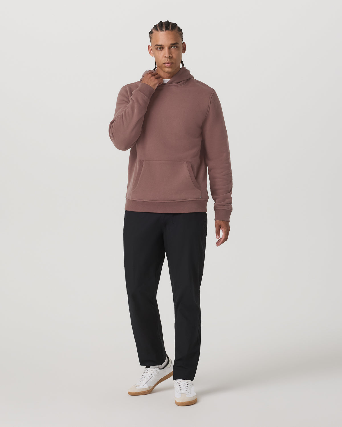 Seaside Pullover Hoodie Men's Sable Heavyweight Hoodie - Image 4