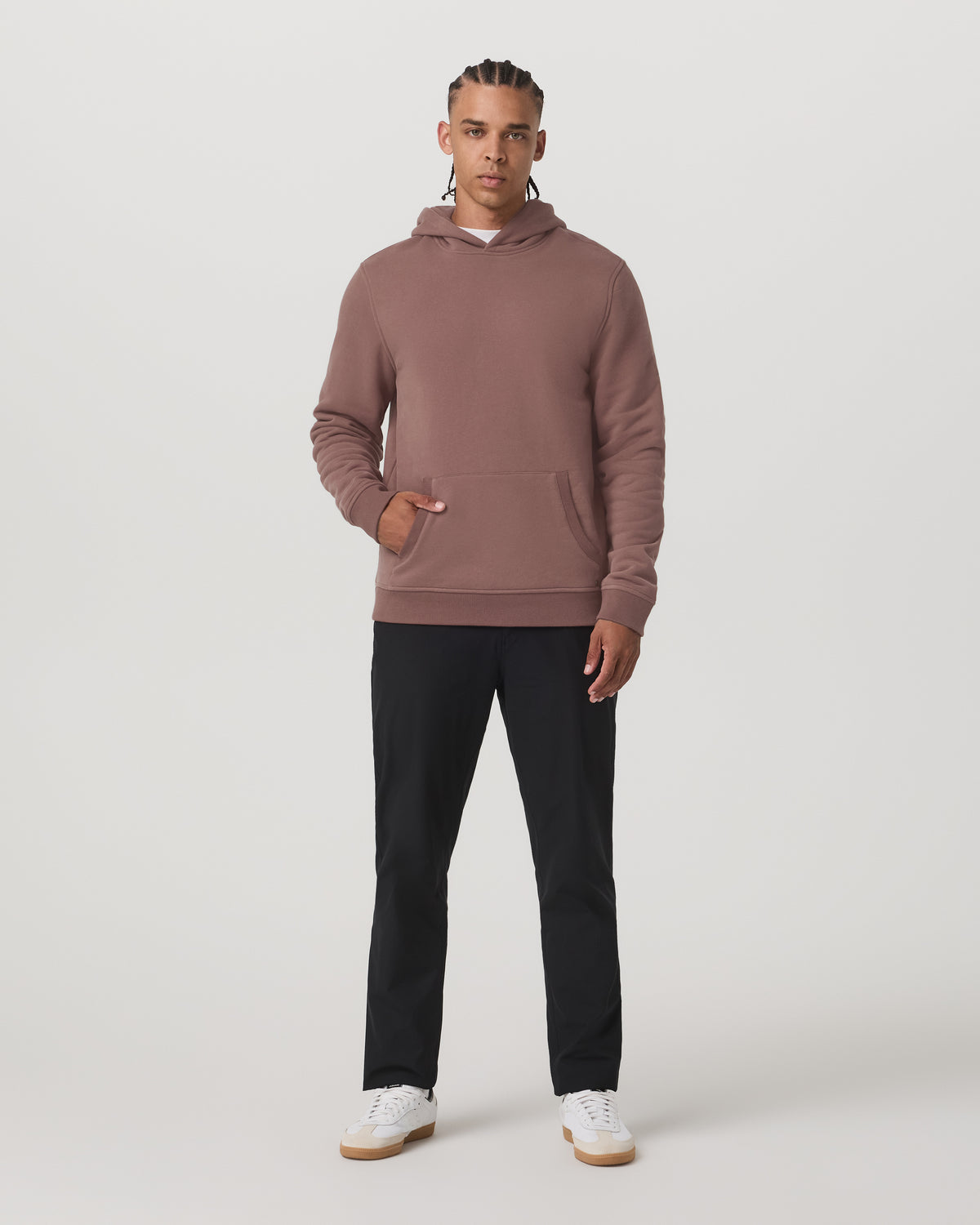 Seaside Pullover Hoodie Men's Sable Heavyweight Hoodie - Image 5