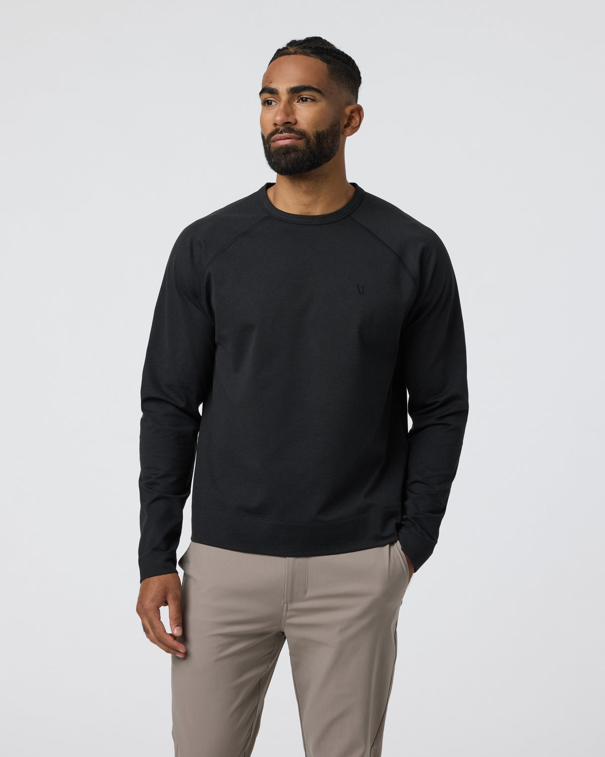 Coronado Crew Black Heather