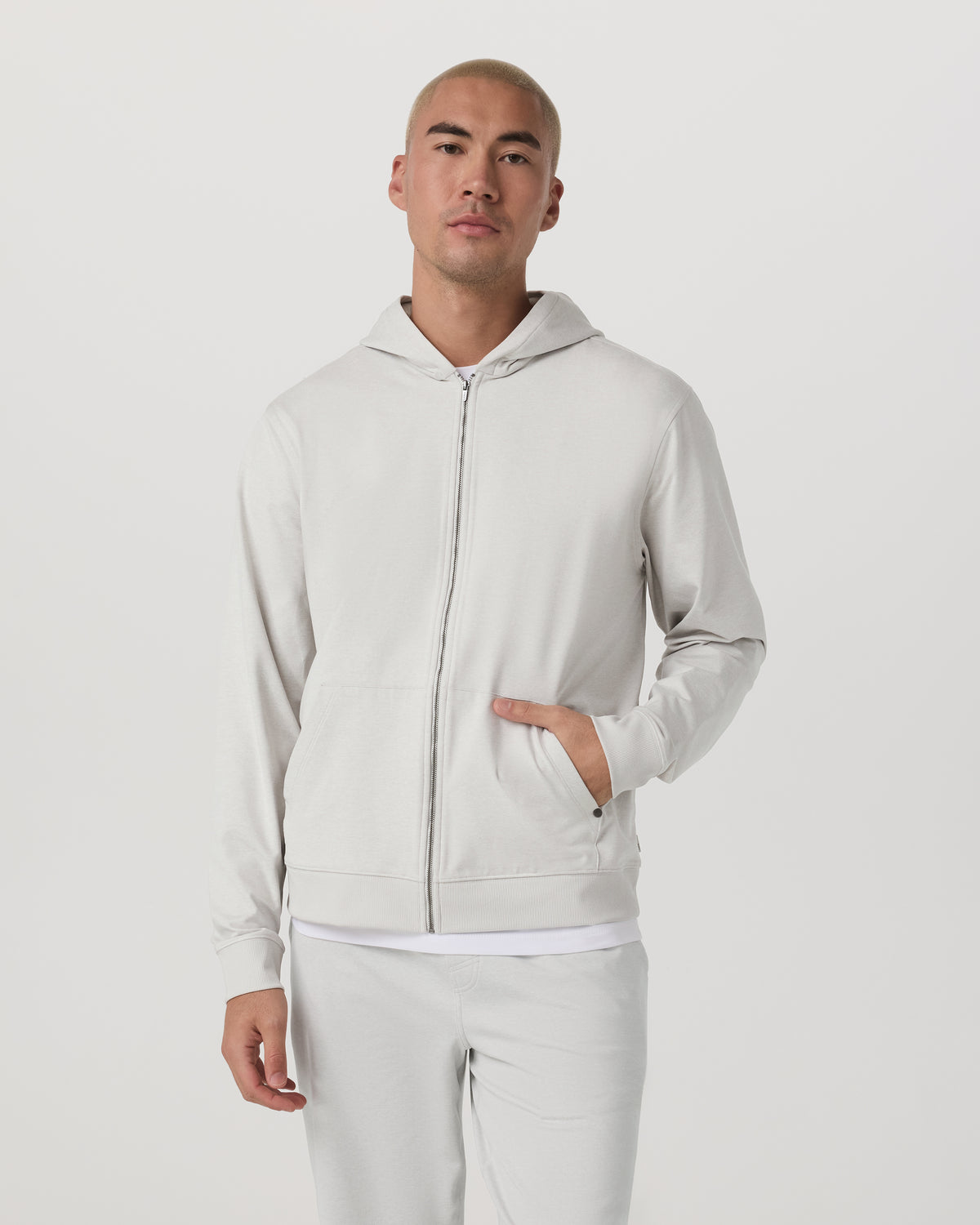 Coronado Full Zip Hoodie 2.0 Men's Salt Heather Jacket