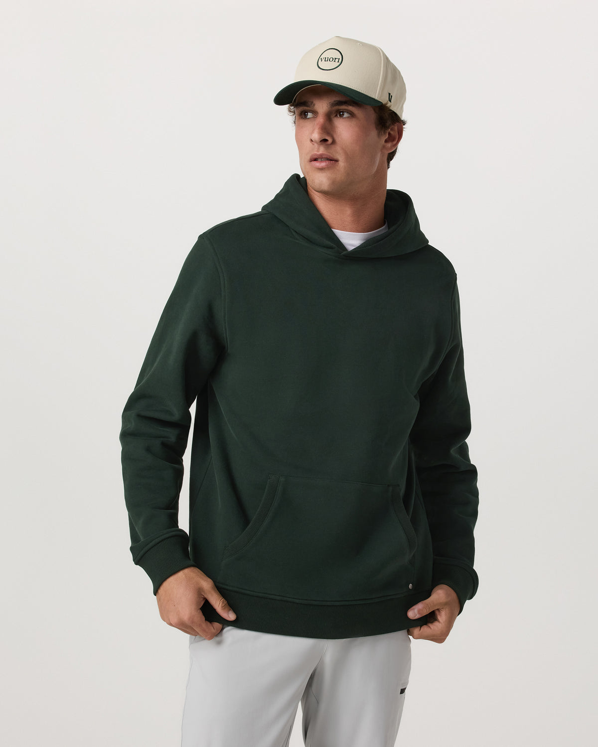 Seaside Pullover Hoodie Men's Evergreen Pullover Hoodie - Image 4