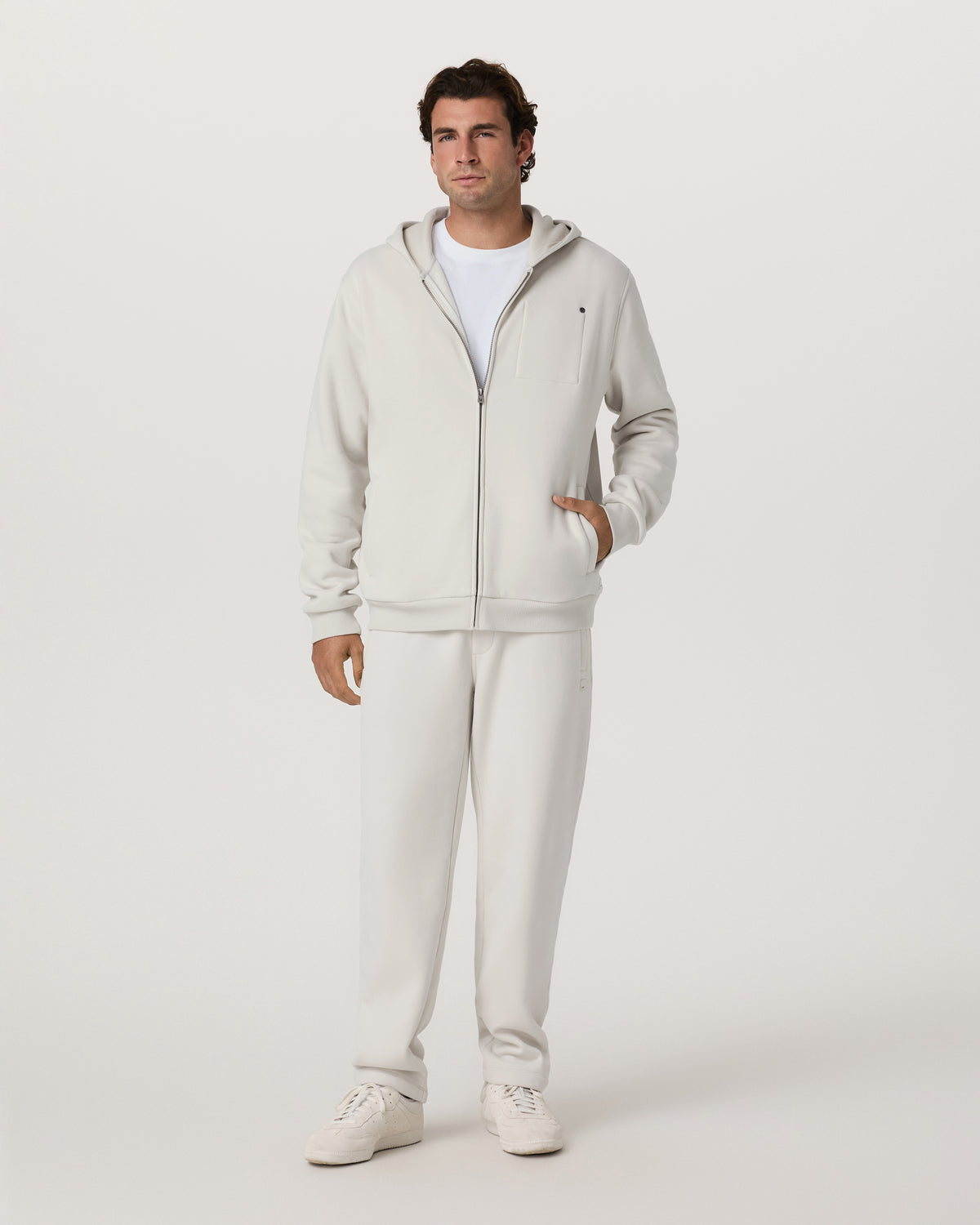 Seaside Full Zip 2.0 Men's Salt Full Zip Hoodie - Image 4