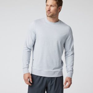 Ponto Performance Crew Men's Platinum White Pullover