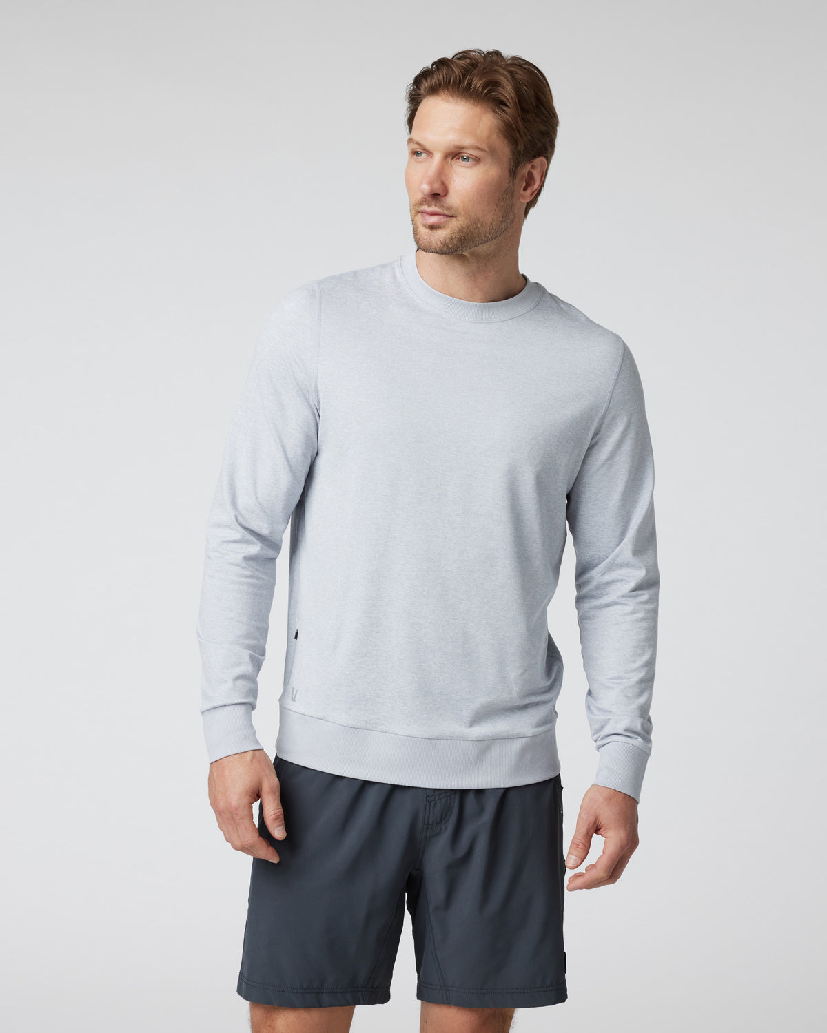 Ponto Performance Crew Men's Platinum White Pullover