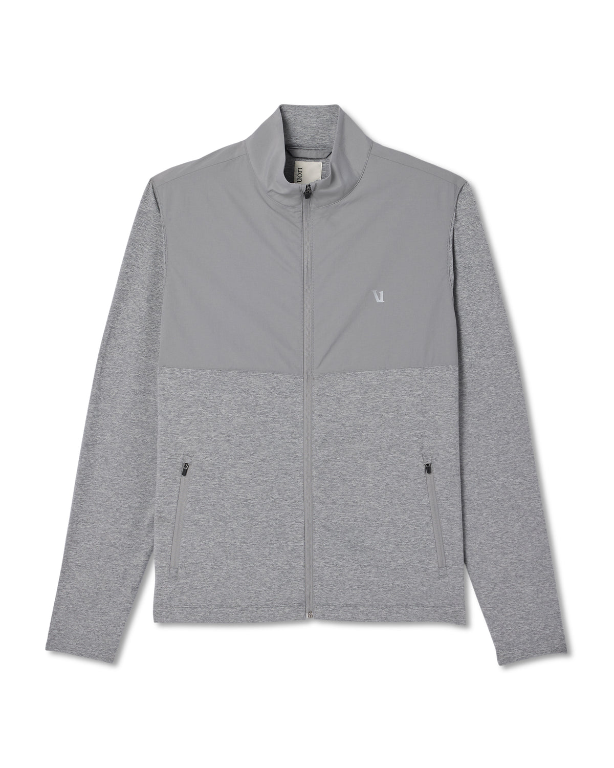 Sunday Element Track Jacket Men's Grey Heather - Image 6