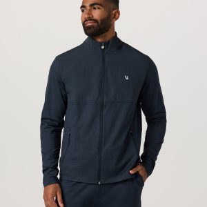 Sunday Element Track Jacket Men's Ink Heather Jacket