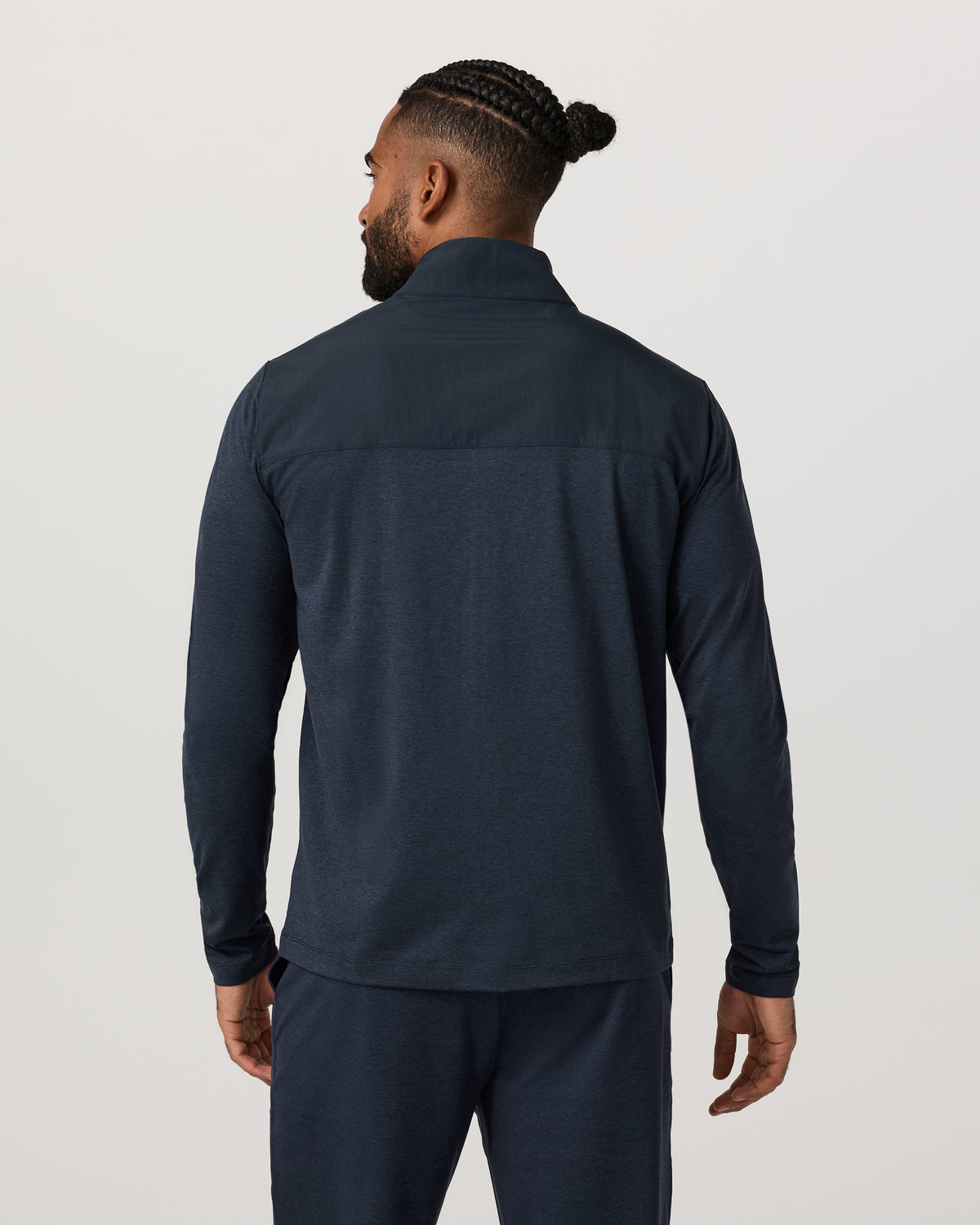 Sunday Element Track Jacket Men's Ink Heather Jacket - Image 3