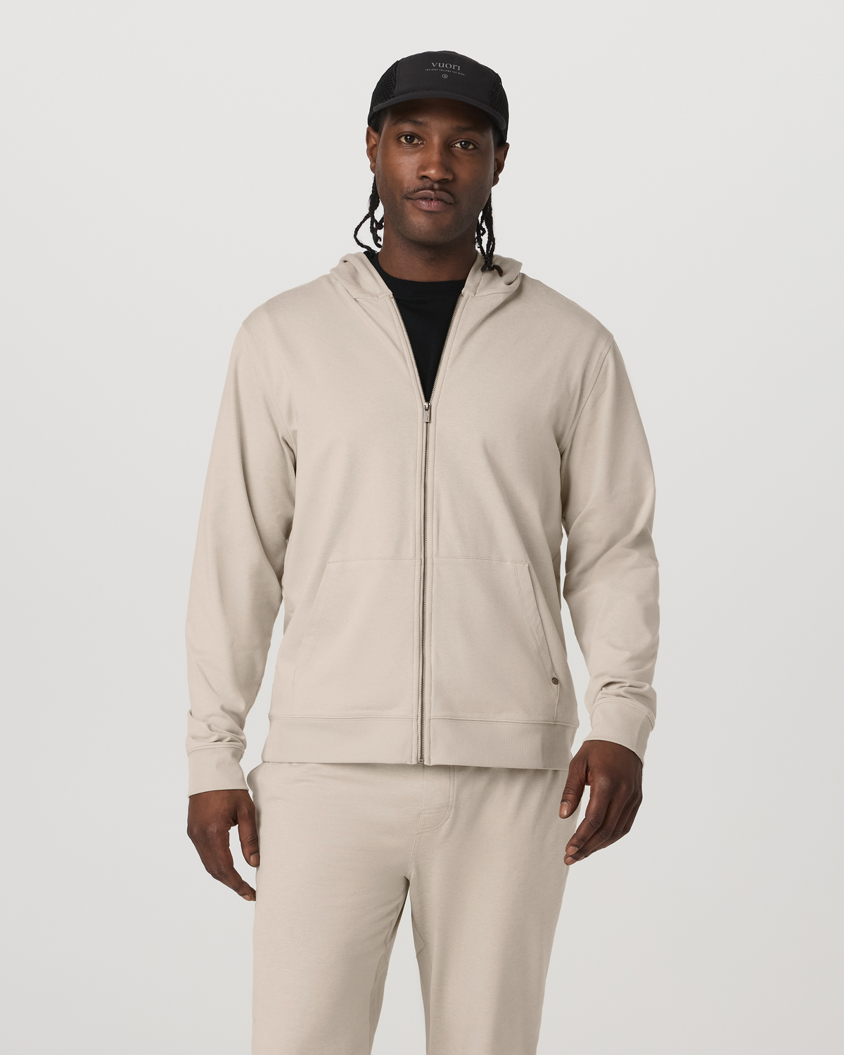 Men's Coronado Full Zip Hoodie 2.0 Limestone Heather