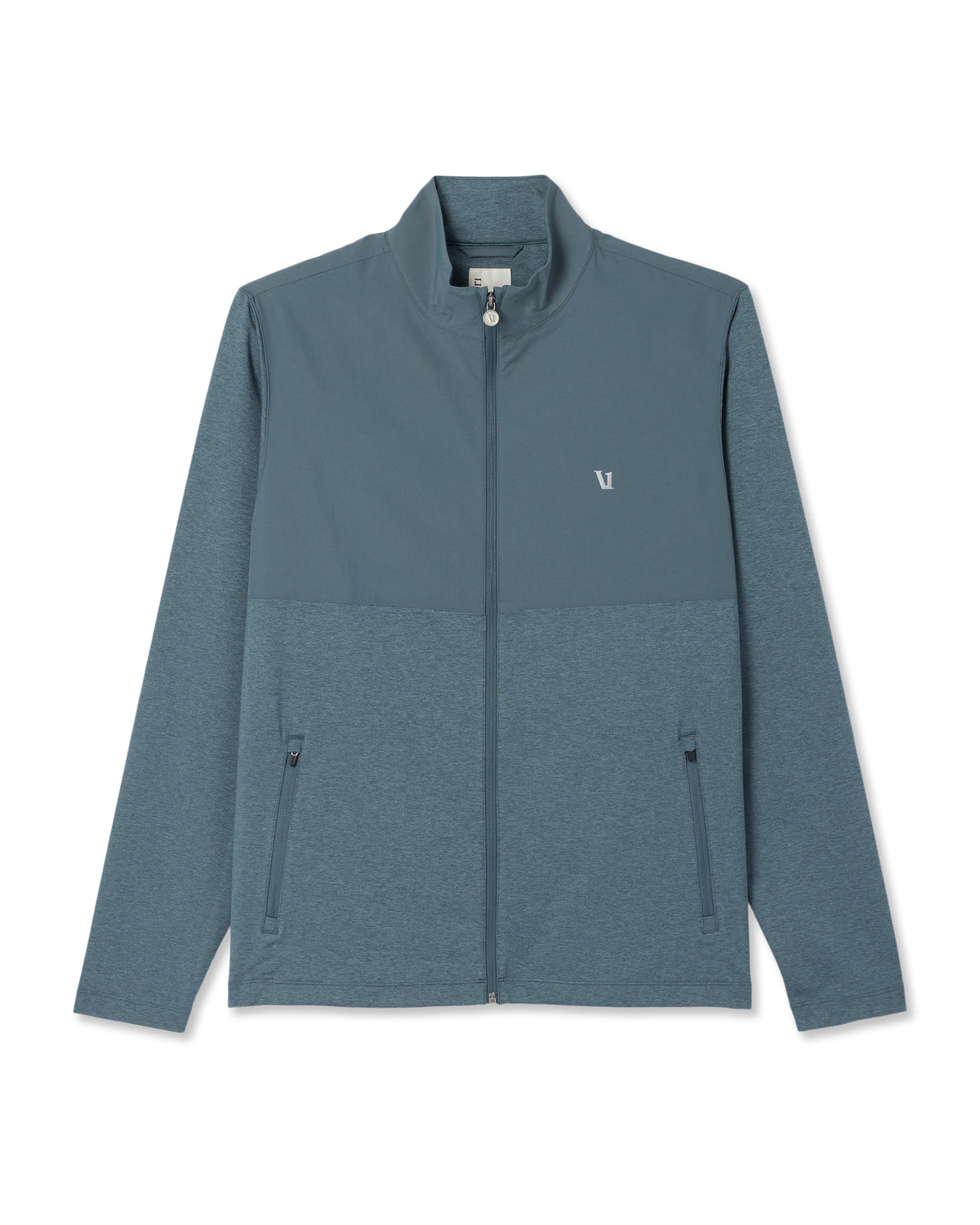 Sunday Element Track Jacket Men's Blue Sea Heather Jacket - Image 6