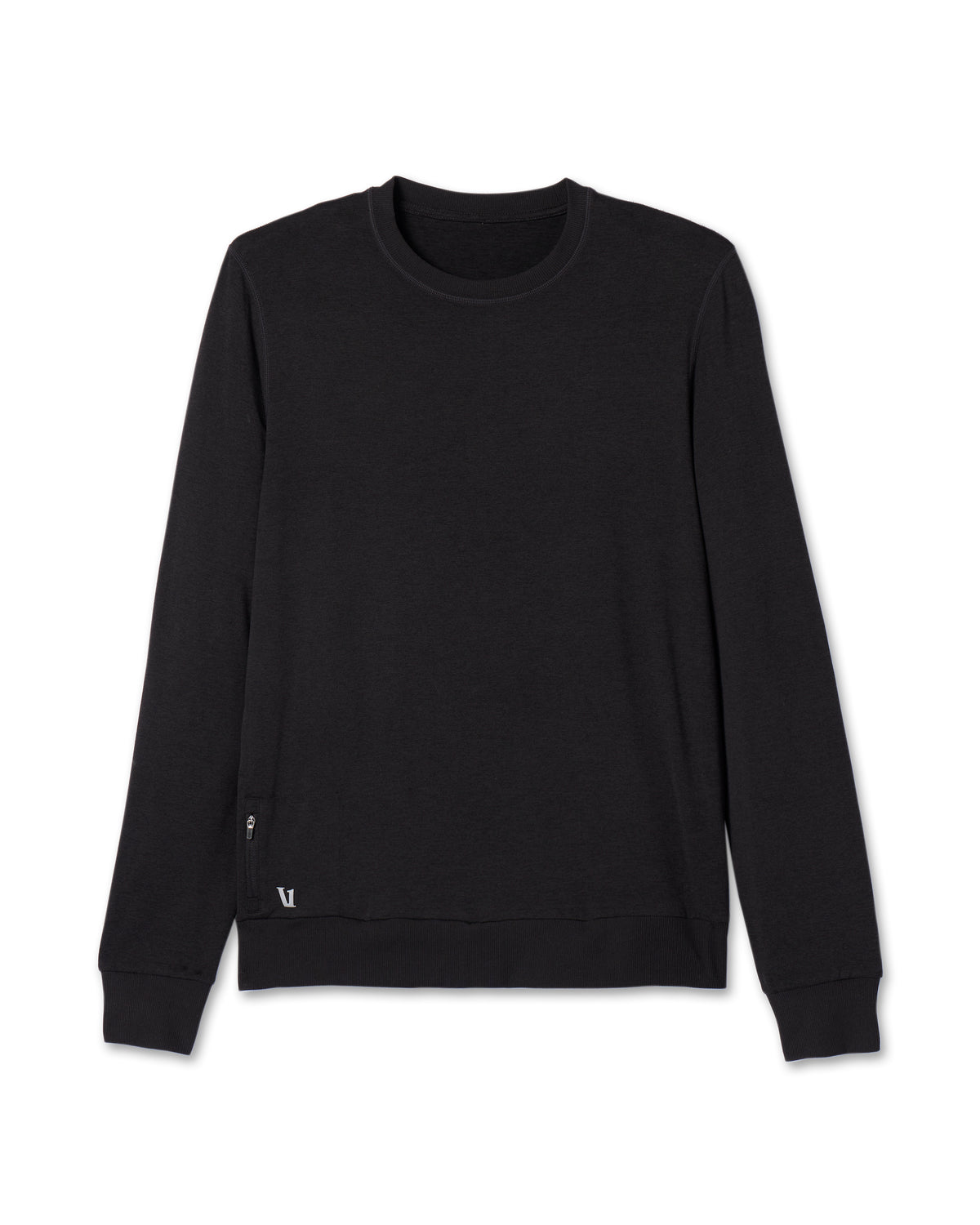 Ponto Performance Crew Men's Black Pullover - Image 6