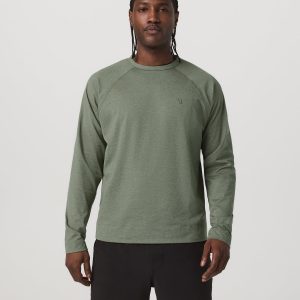 Men's Coronado Crew - Relaxed Fit Light Oregano Heather