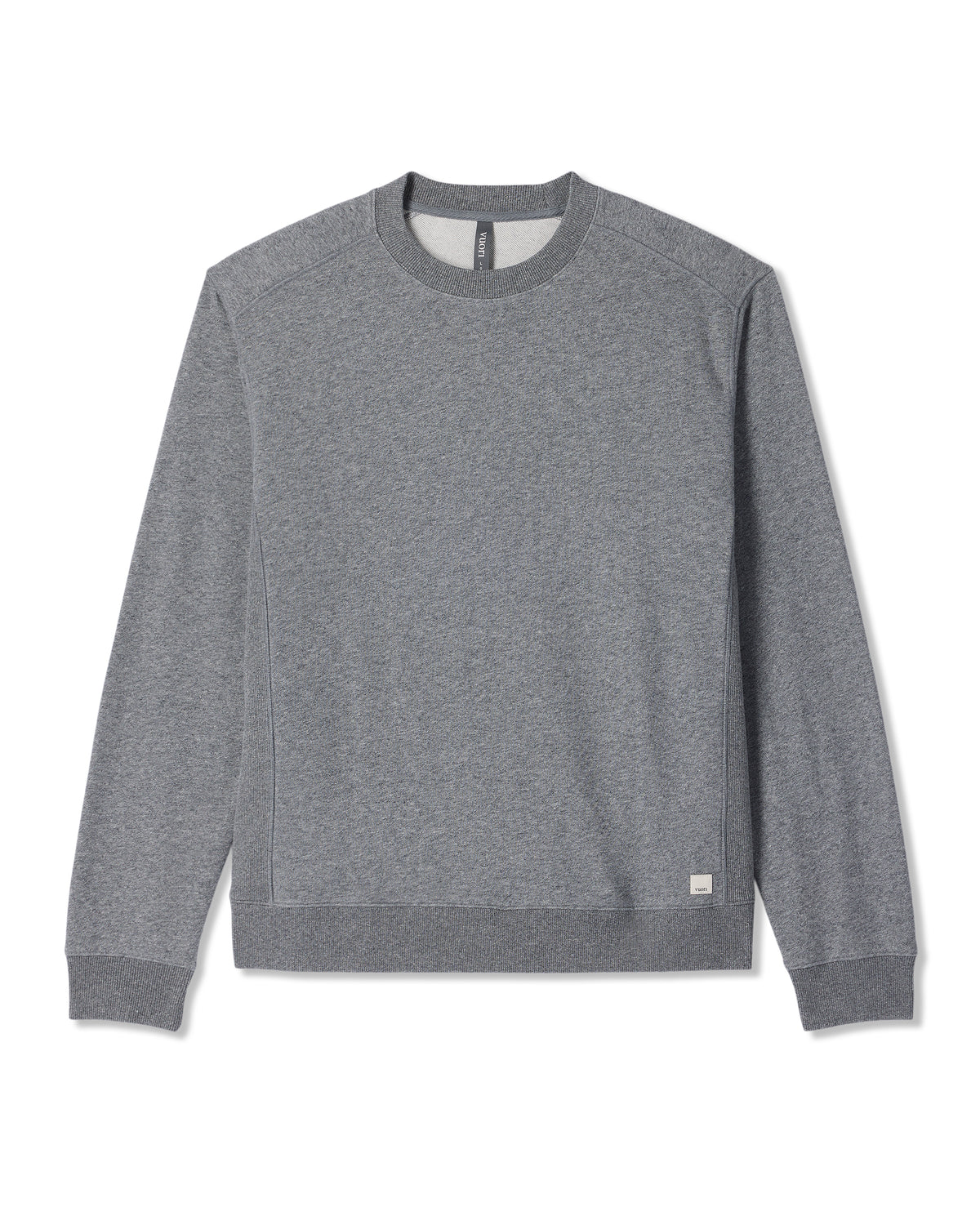 Cypress Vintage Crew Men's Heather Grey Fleece Pullover - Image 6