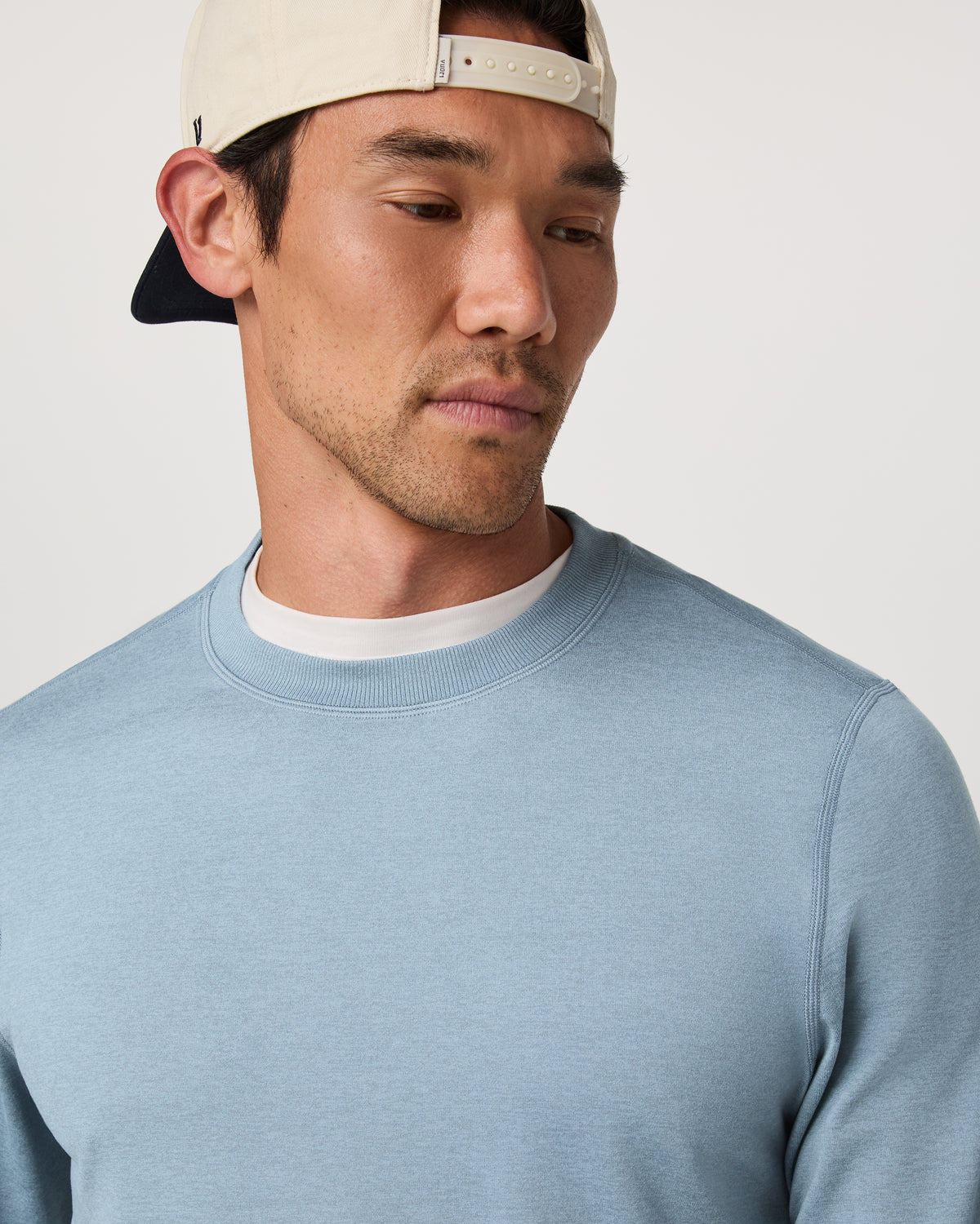 Ponto Performance Crew Men's Flint Heather Crew Neck - Image 2