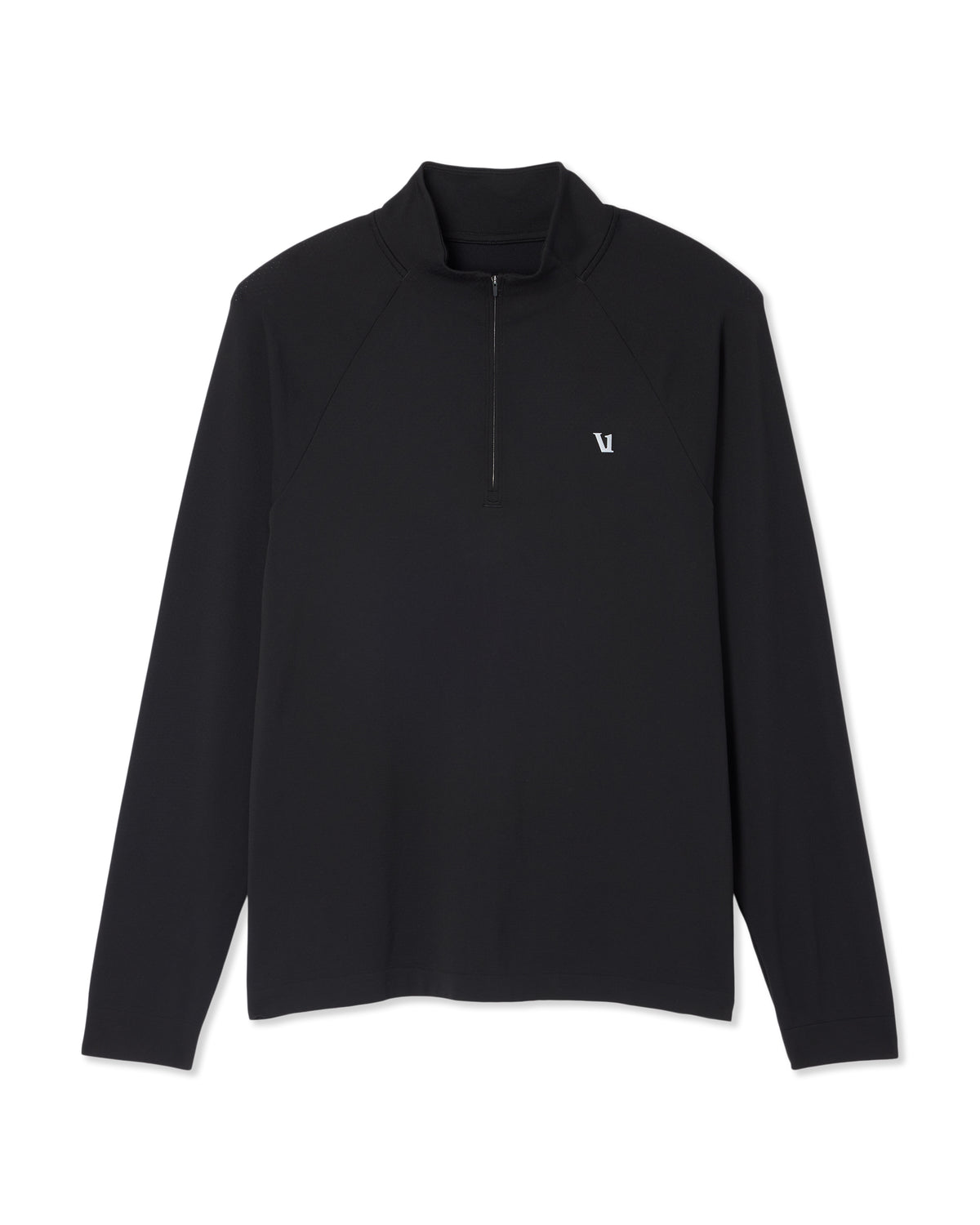 Clearview Seamless Quarter Zip Men's Black Long Sleeve - Image 6