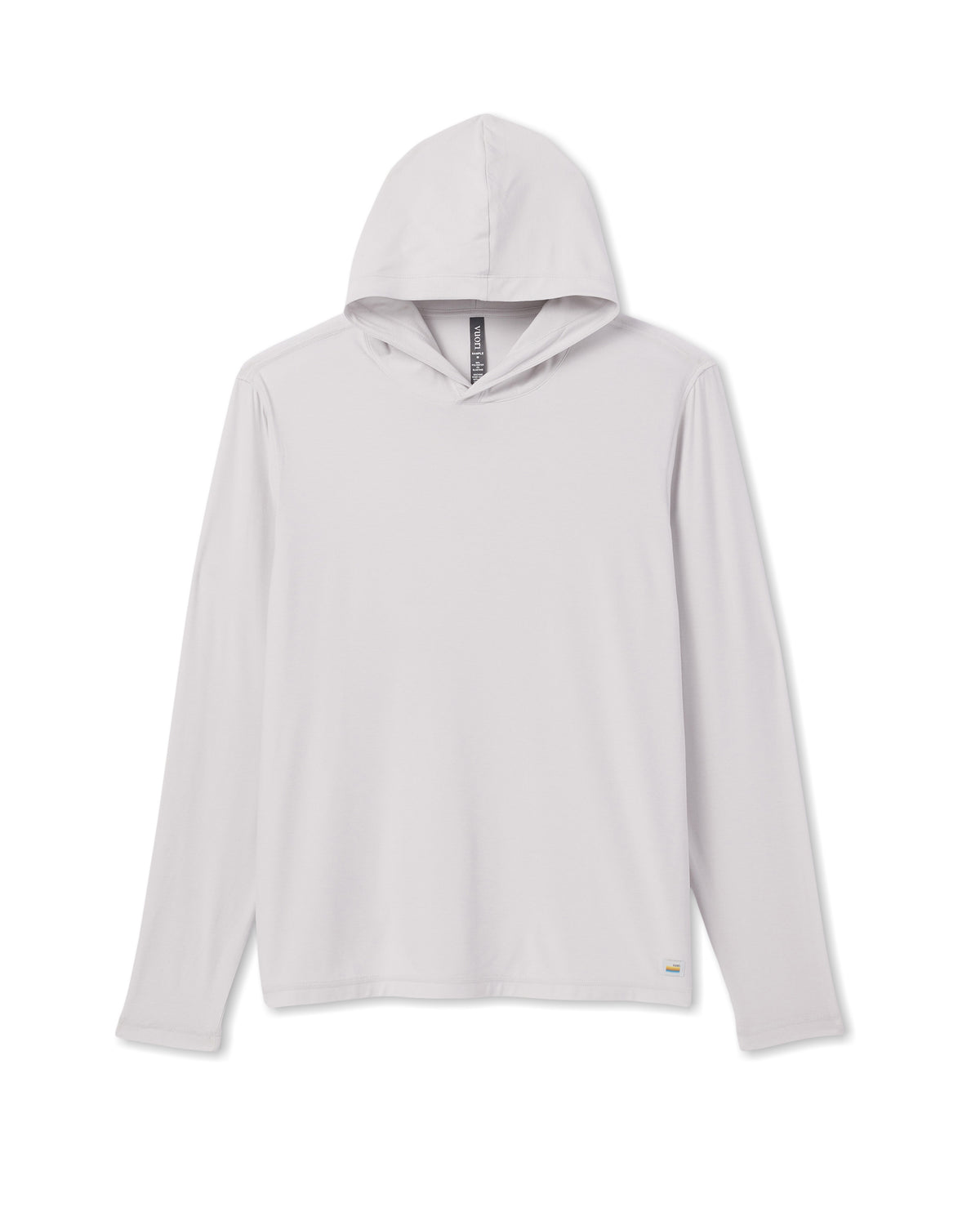 Strato Tech Hoodie Men's Frost Grey Workout Hoodie - Image 6